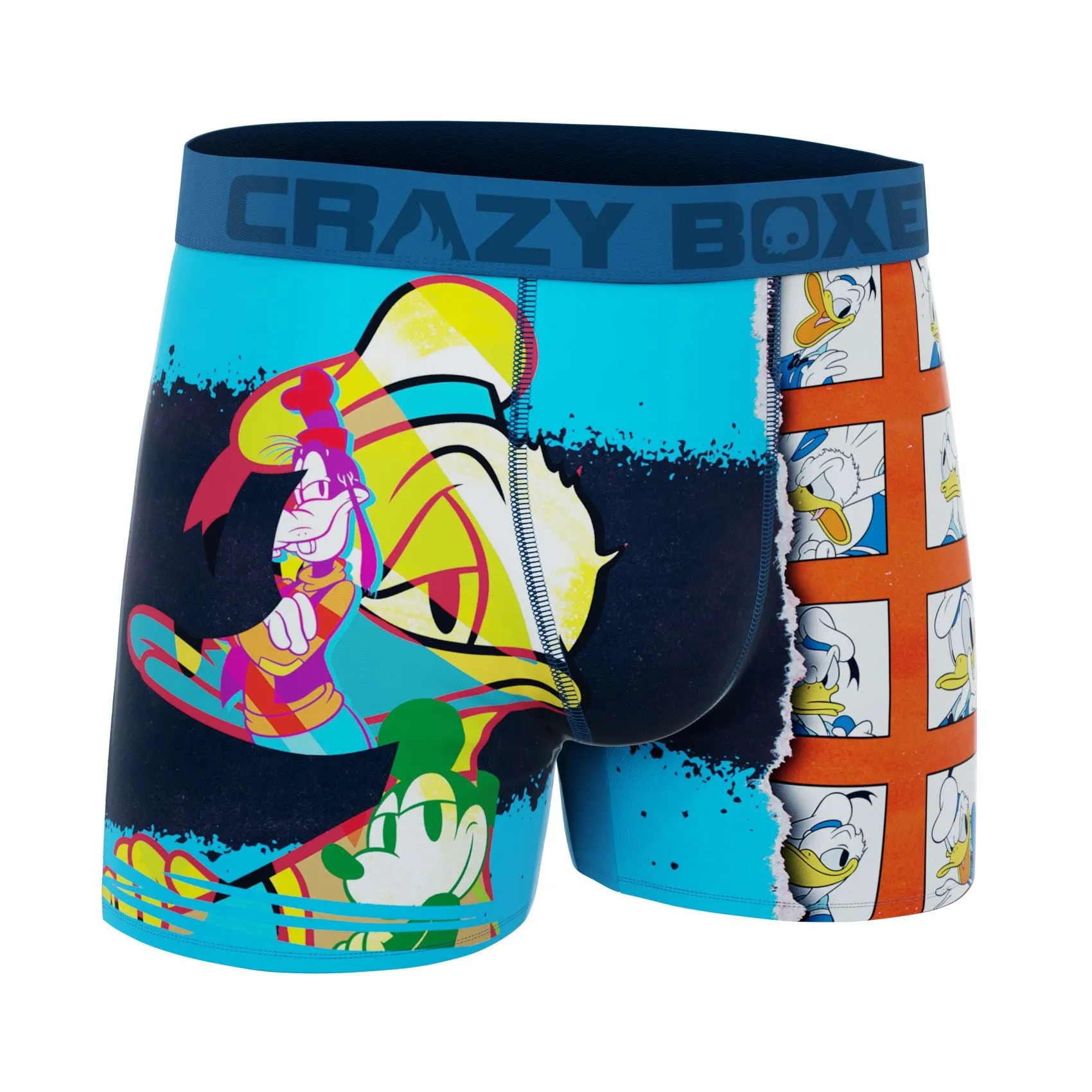 CRAZYBOXER Disney Donald Pop Art Men's Boxer Briefs