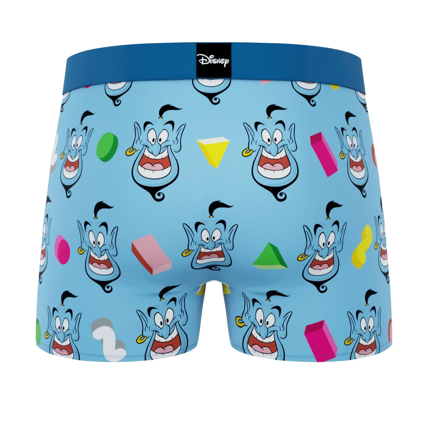 CRAZYBOXER Disney Genie - Aladdin Men's Boxer Briefs (2 pack)