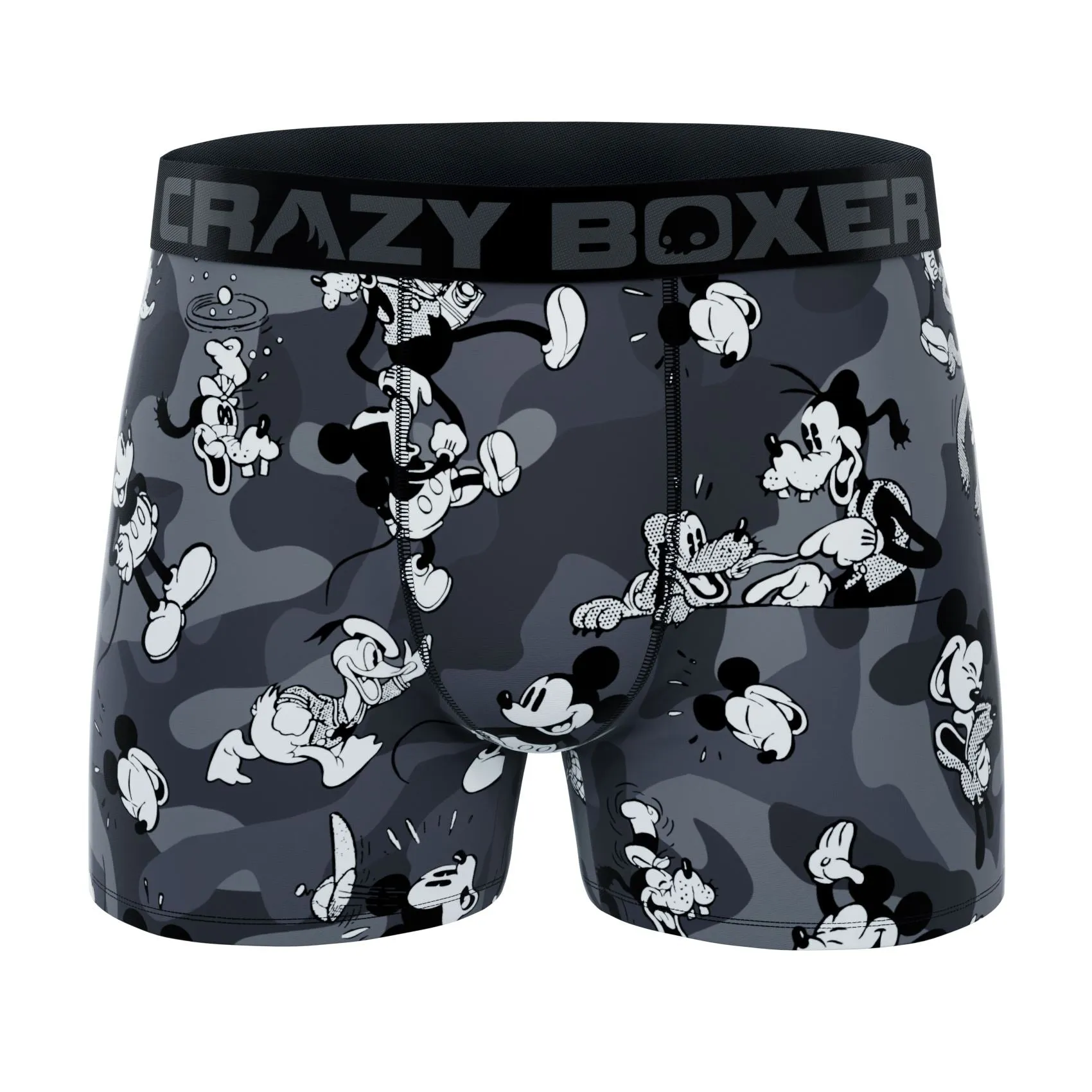 CRAZYBOXER Disney Mickey Classic Men's Boxer Briefs (2 pack)