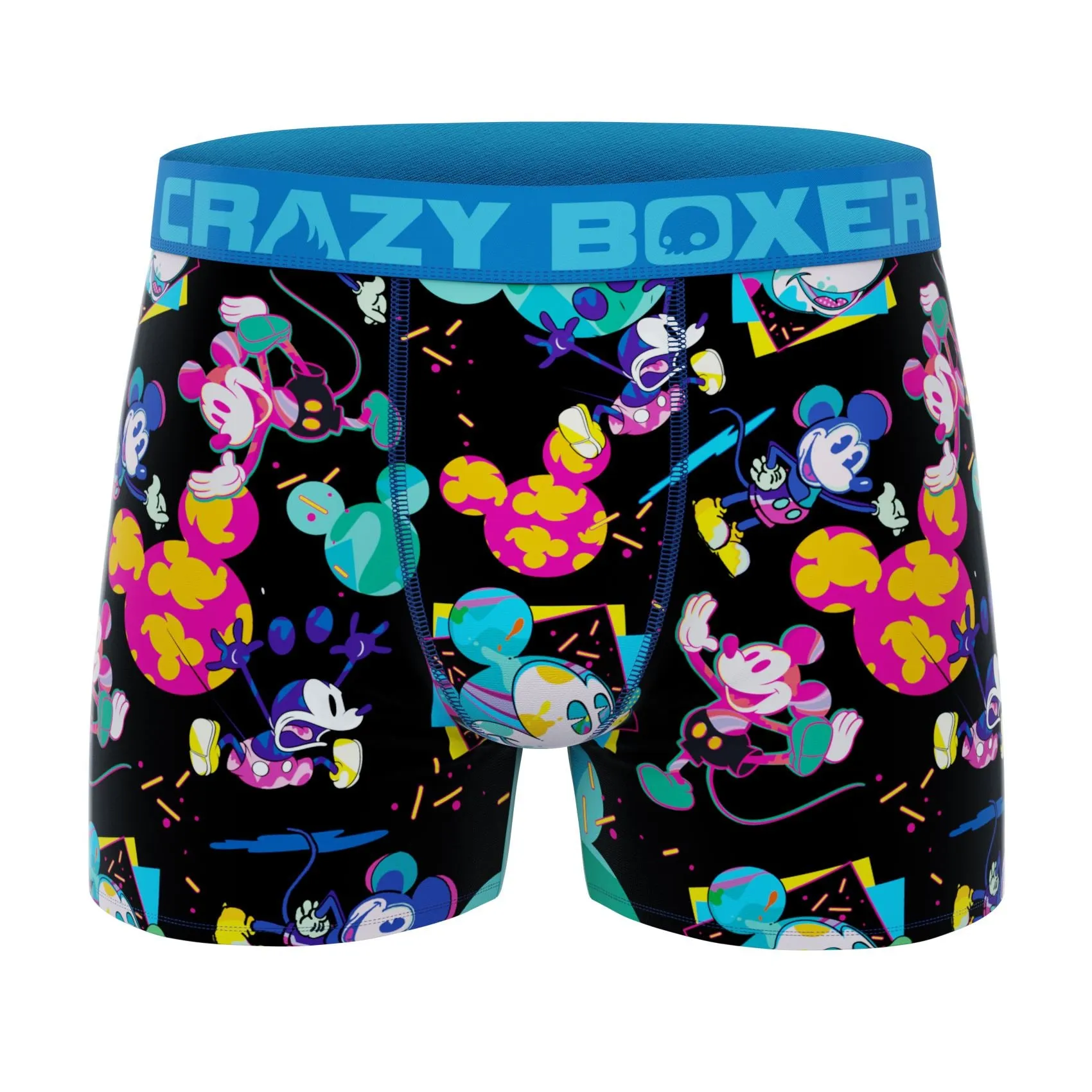 CRAZYBOXER Disney Mickey Classic Men's Boxer Briefs (2 pack)