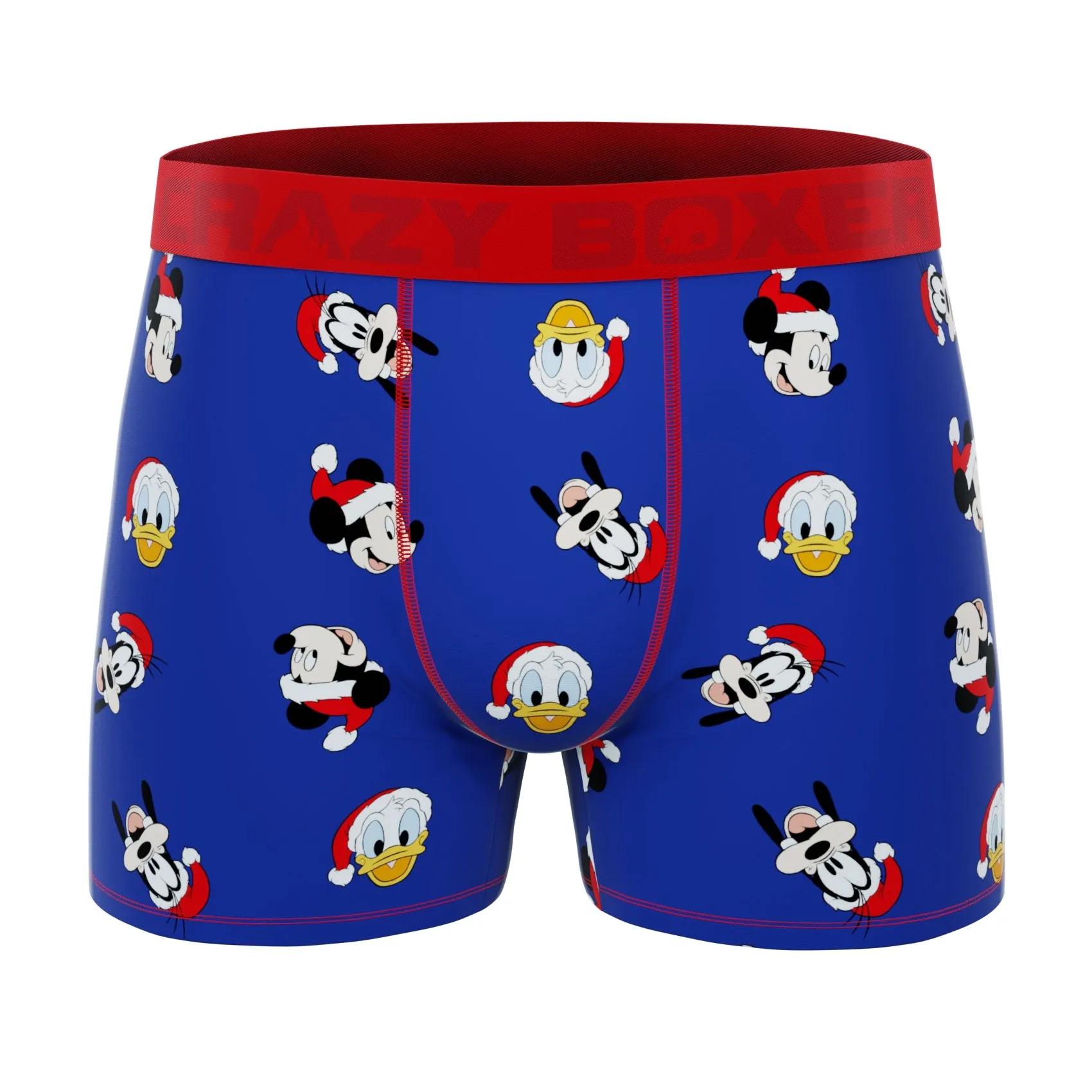 CRAZYBOXER Disney Mickey Donald Xmas Men's Boxer Briefs