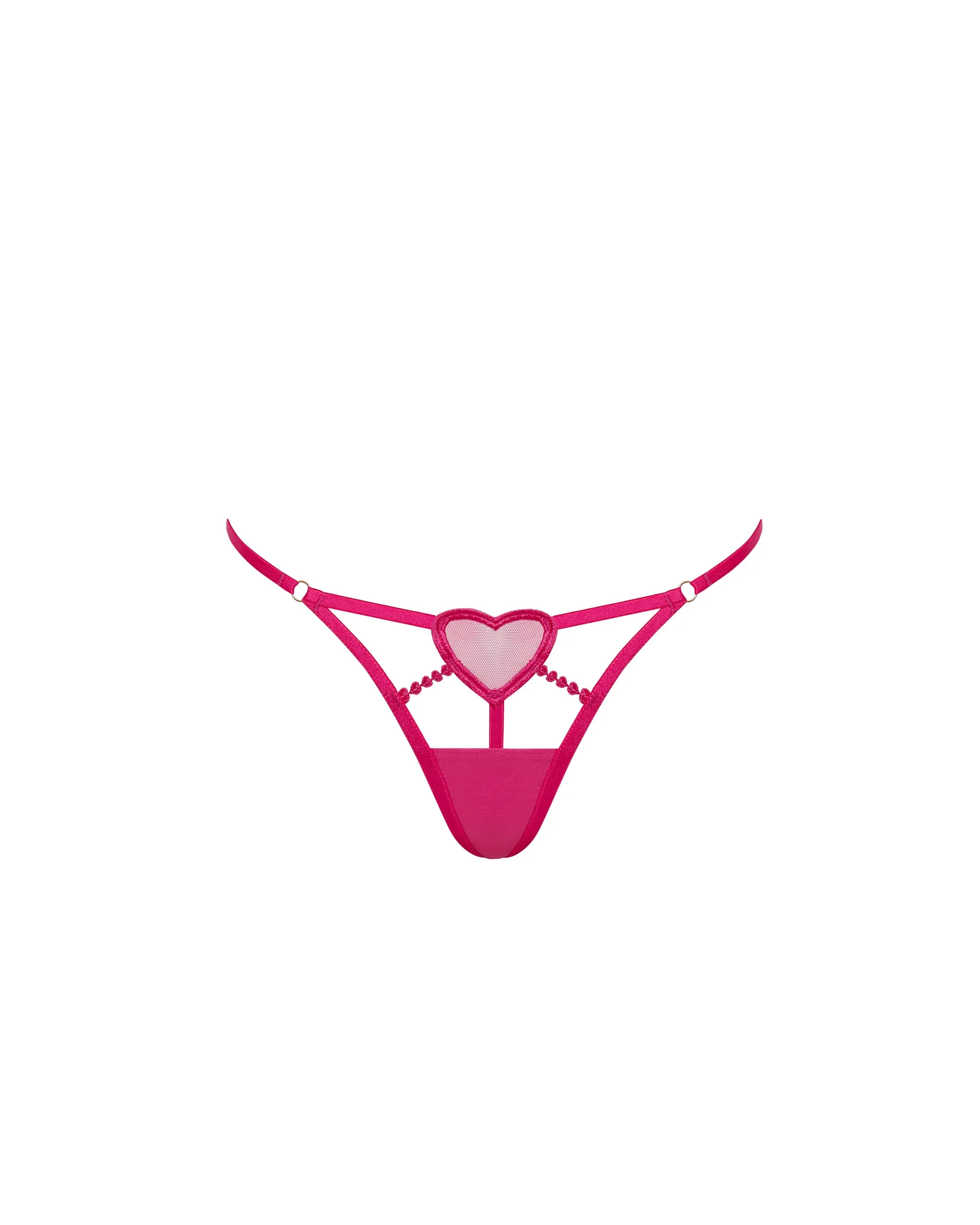 Cristabel Thong Fuchsia Pink