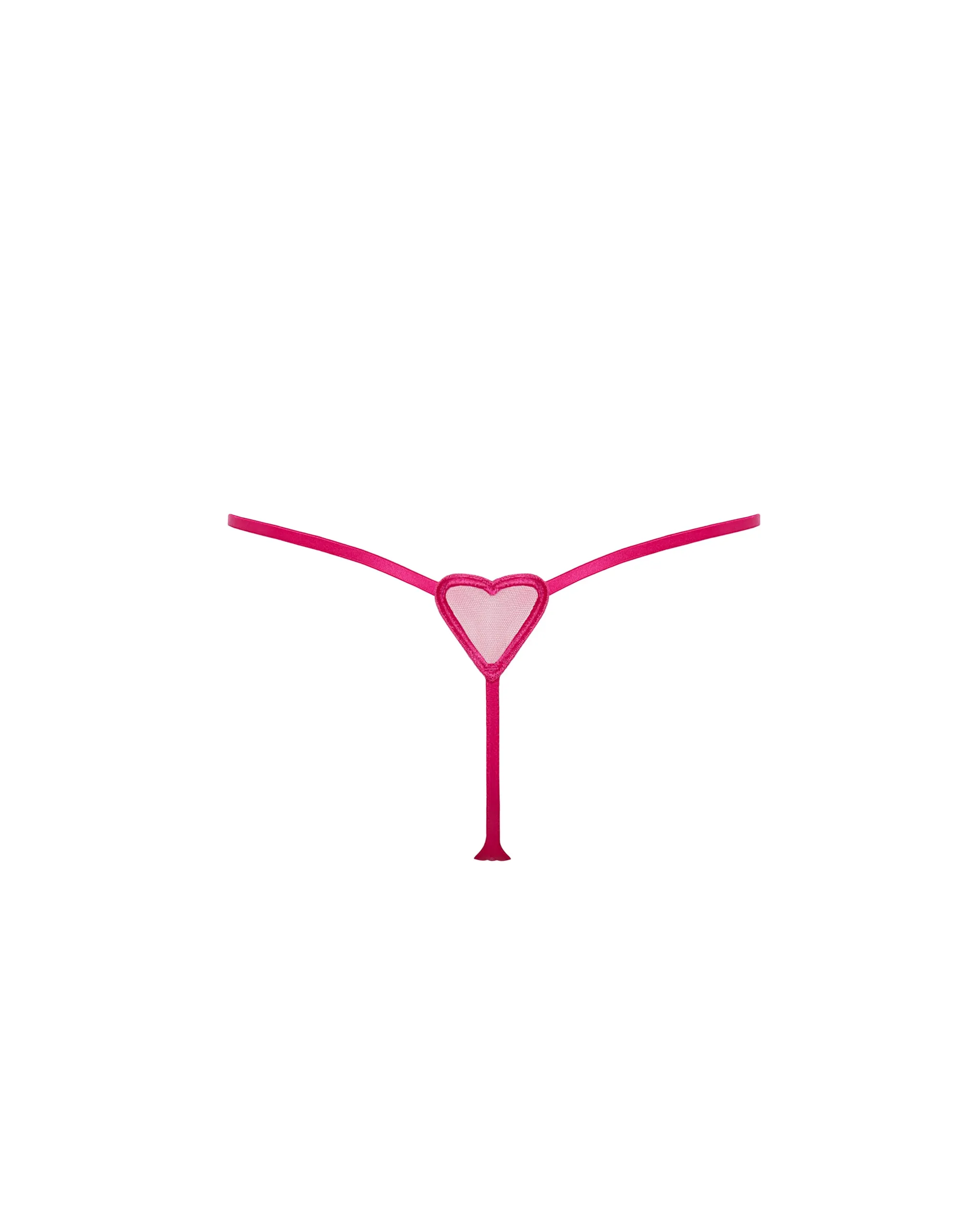 Cristabel Thong Fuchsia Pink