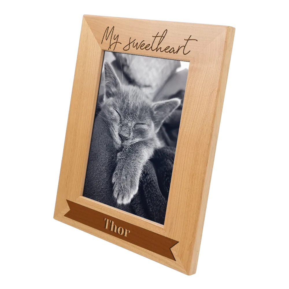 Customized Memorial Pet Picture Frame