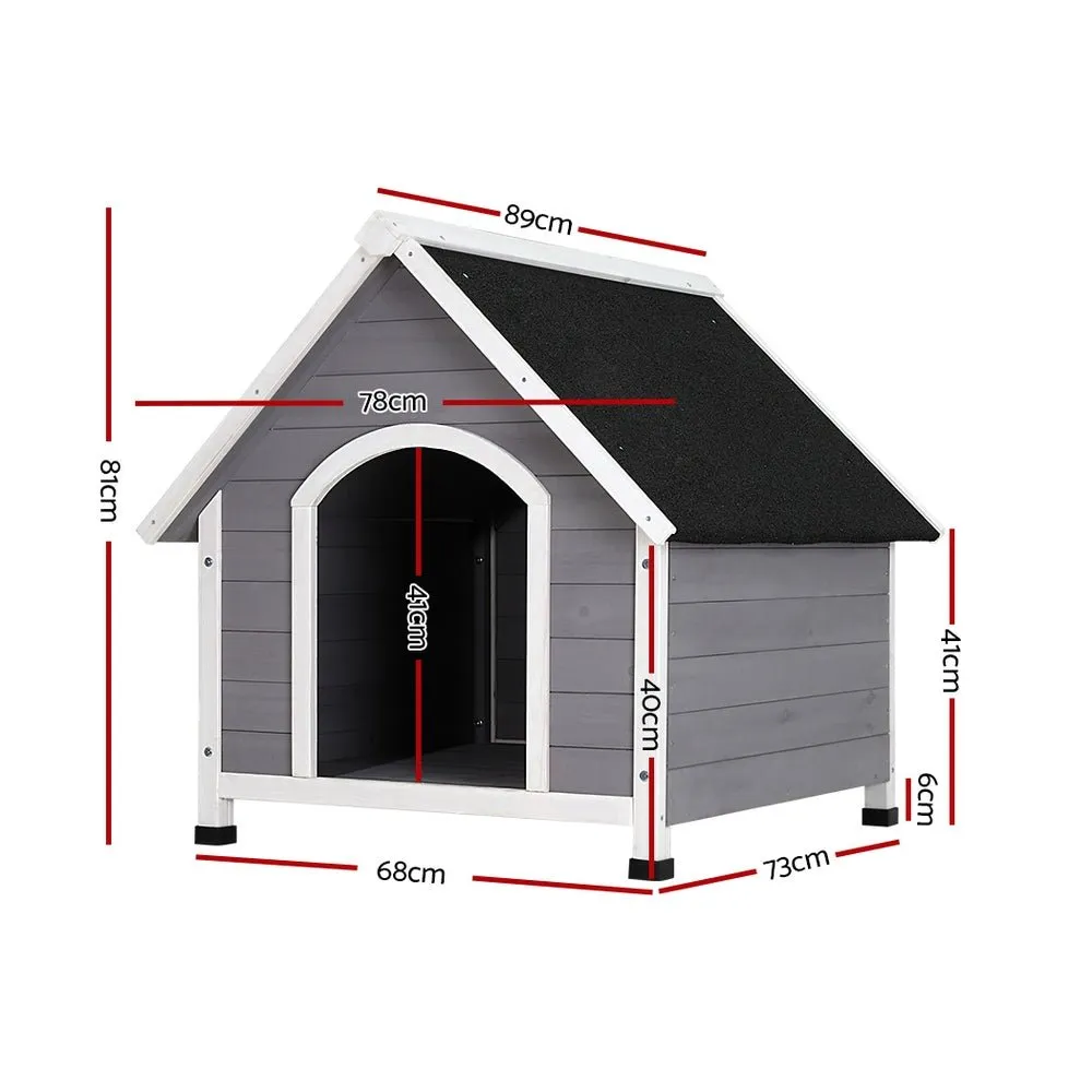 Dog Kennel House Wooden Outdoor Indoor Puppy Pet House Weatherproof Large