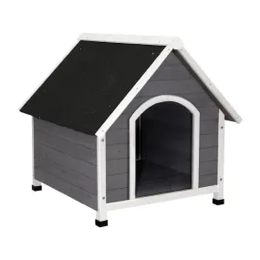 Dog Kennel Outdoor Wooden Indoor Puppy Pet House Weatherproof XL Large