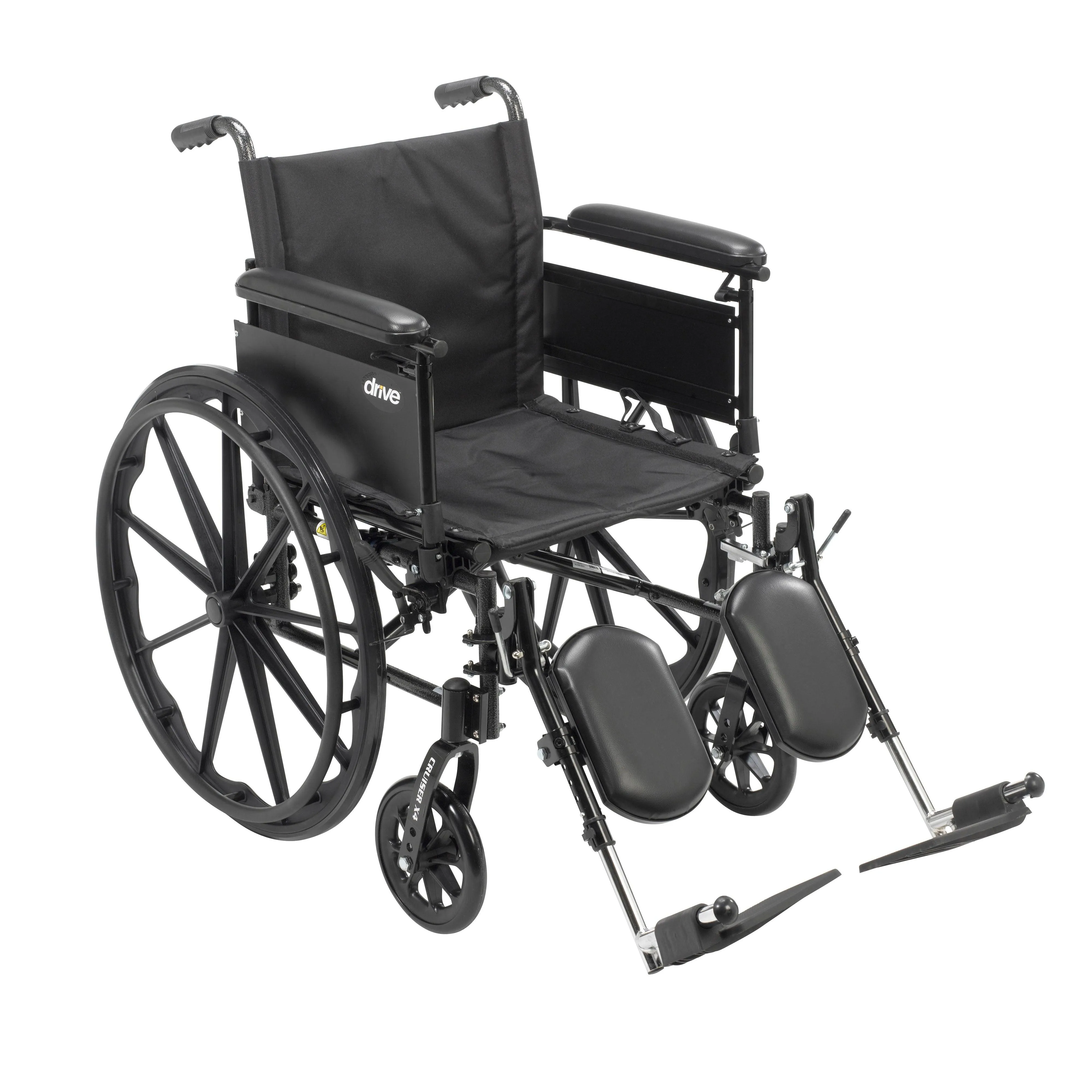 Drive Medical Cruiser X4 Lightweight Dual Axle Wheelchair