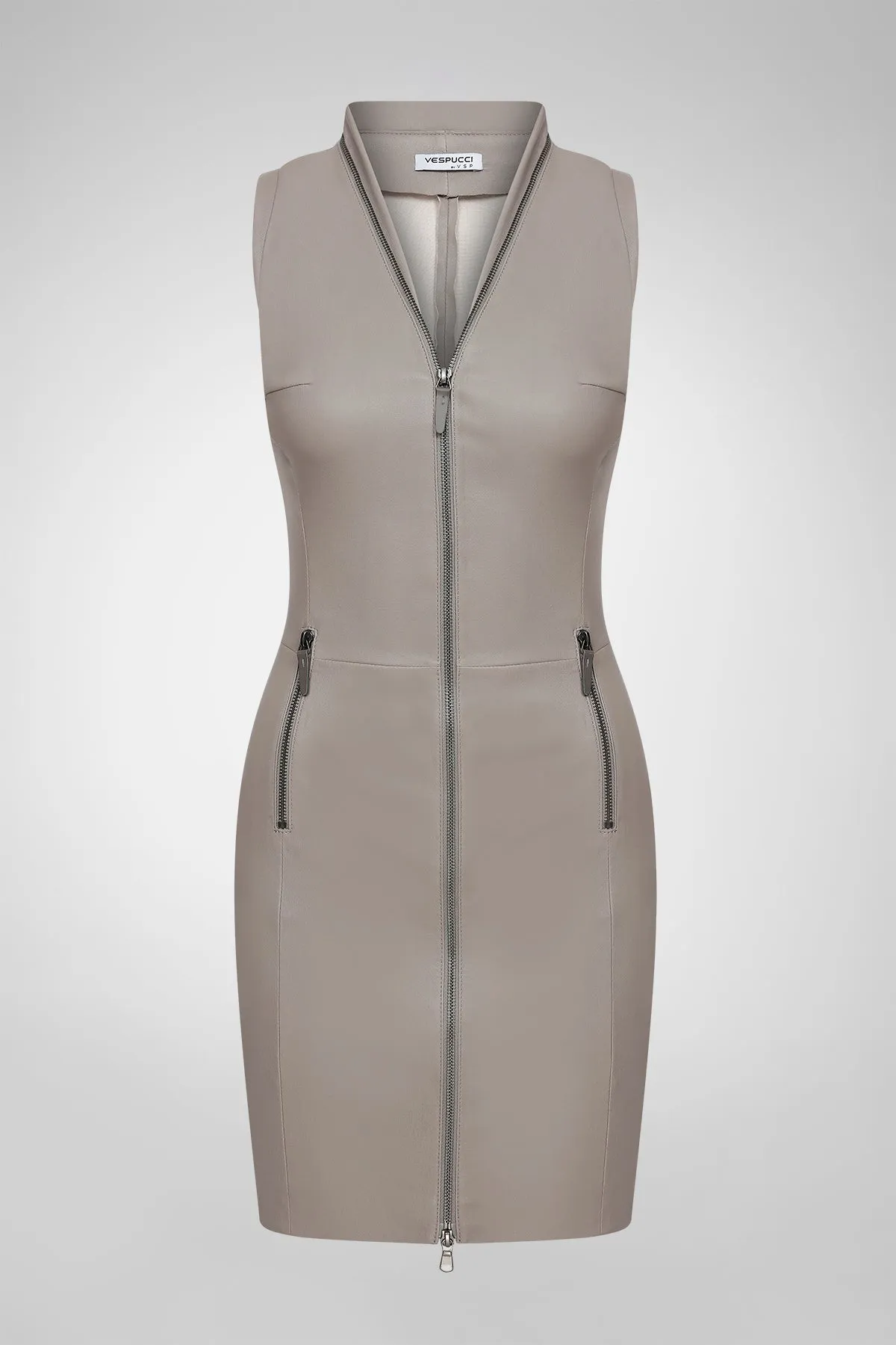 Eloise - Niobe Leather Dress