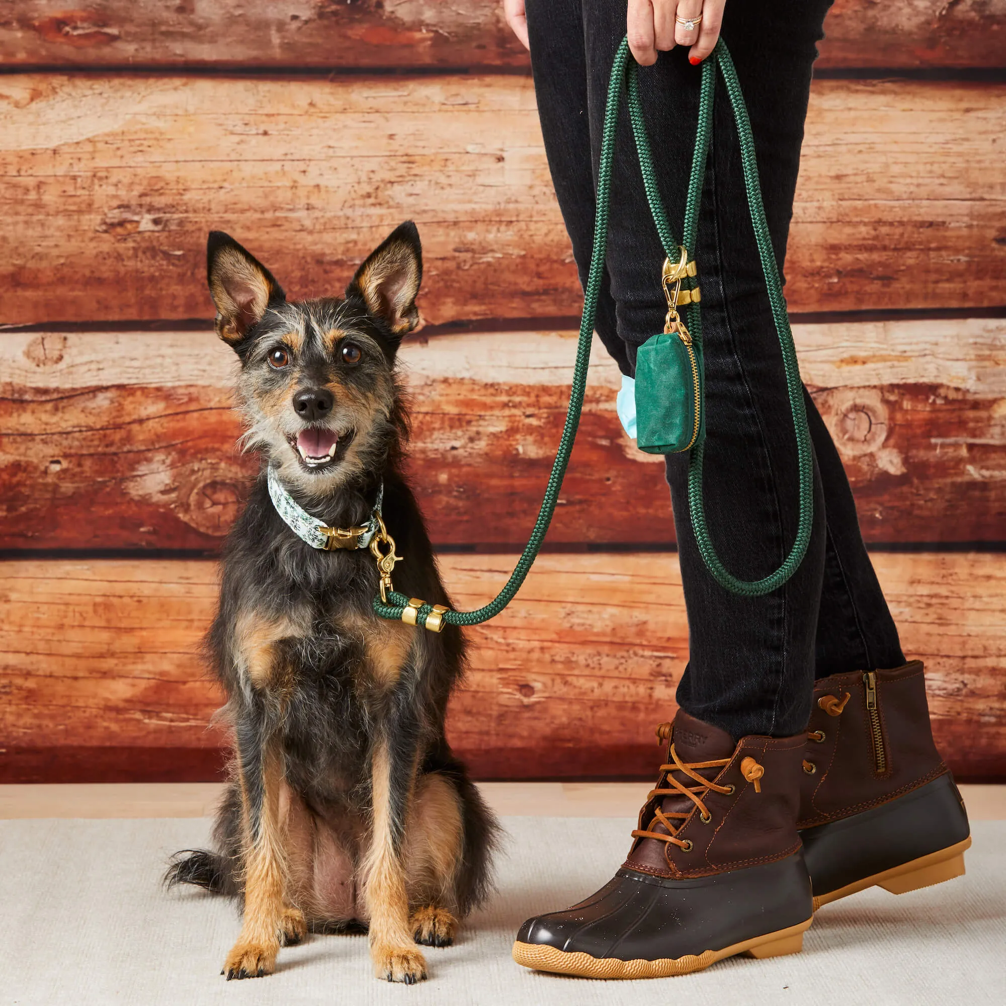 Evergreen Marine Rope Dog Leash