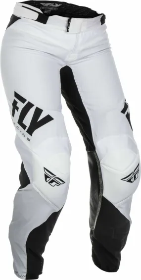 Fly Racing "Lite" Ladies MX Pants - Black / White