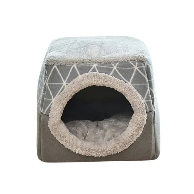 Foldable Winter Soft Warm Bed