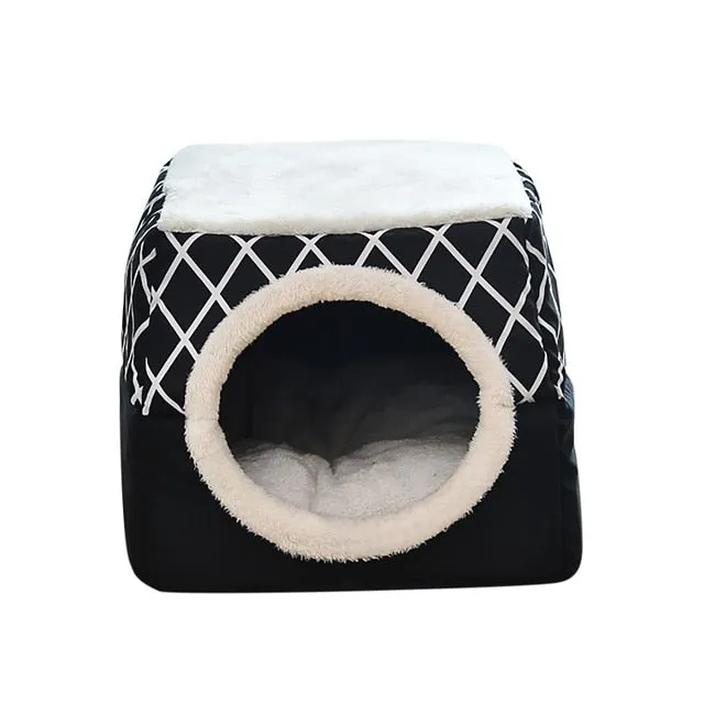 Foldable Winter Soft Warm Bed