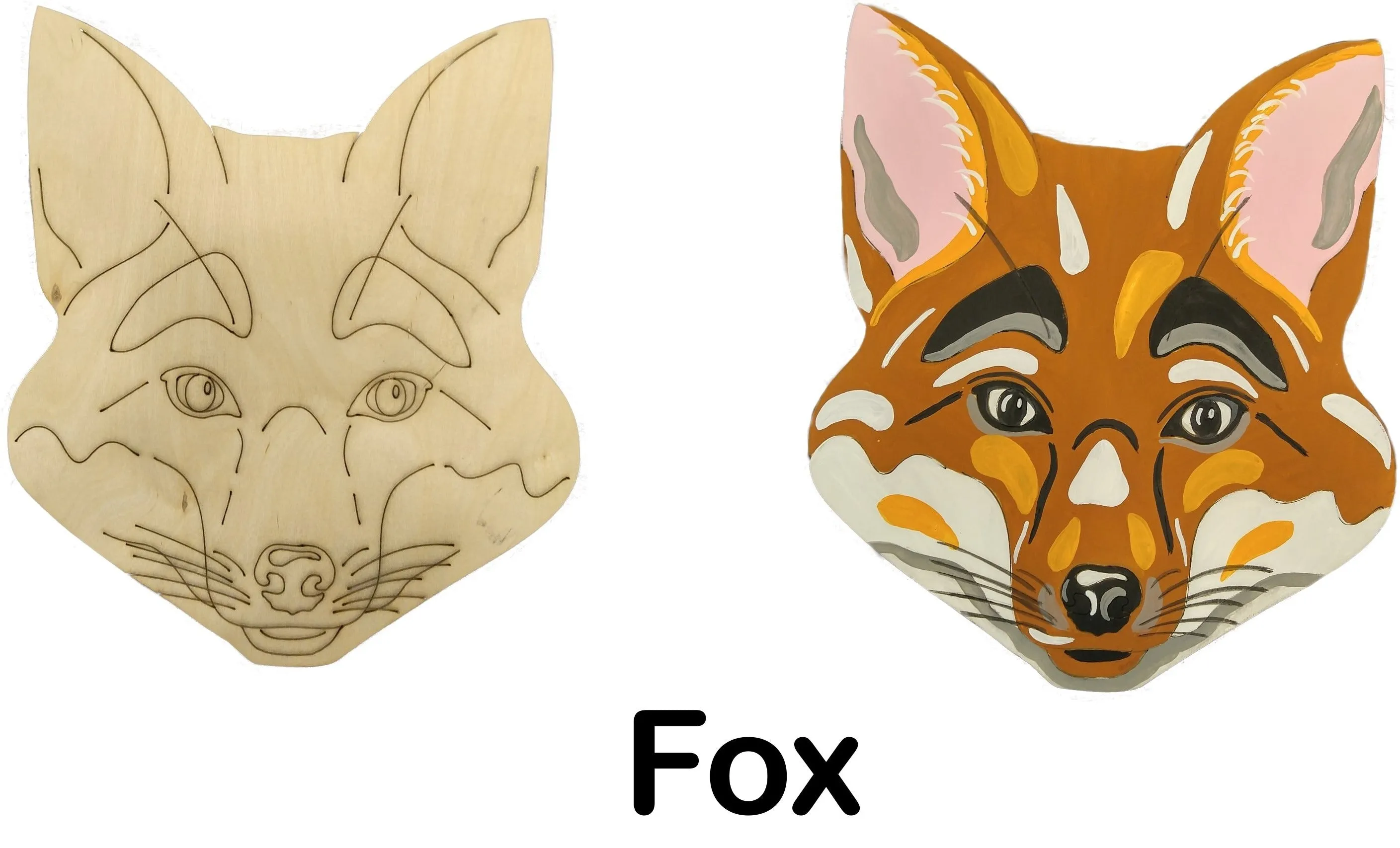 Fox-DIY Pop Art Paint Kit