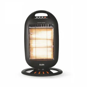 Glen Halogen Heater 7019 Black 1200W ISI