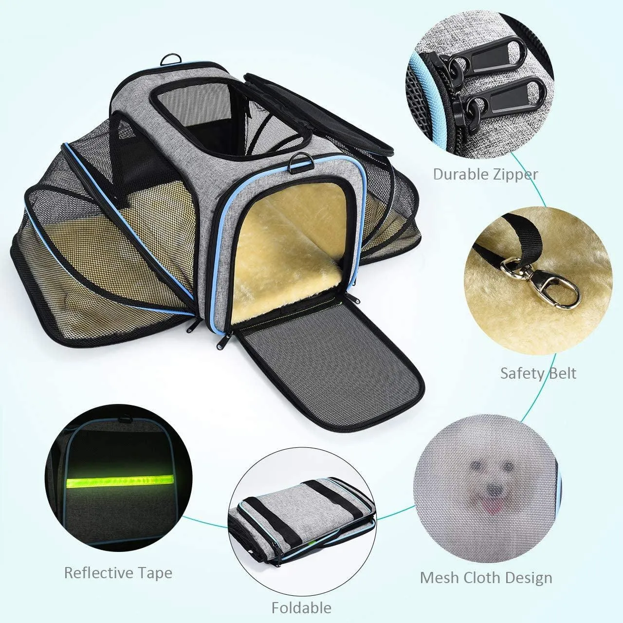 Go Cat Expandable Cat Carrier