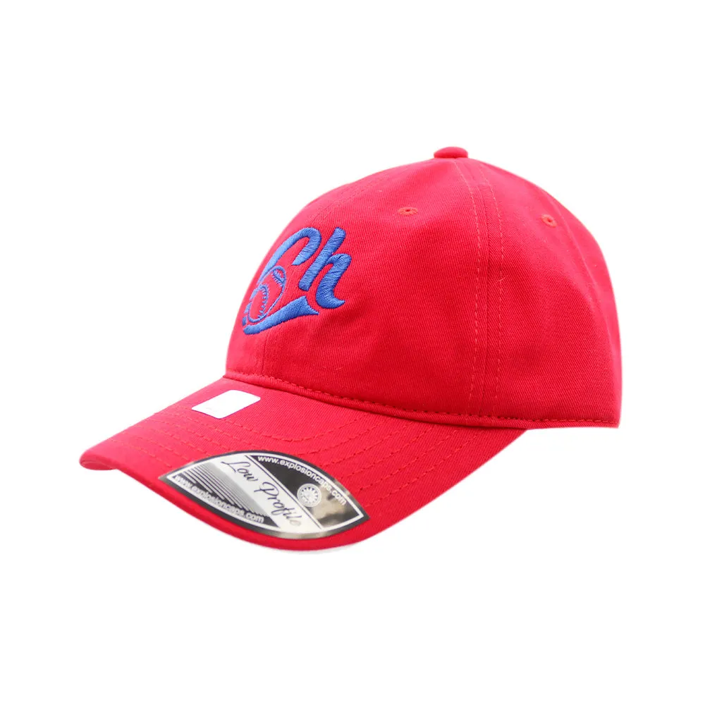 GORRA VERANO 24 CH ROJO AZUL