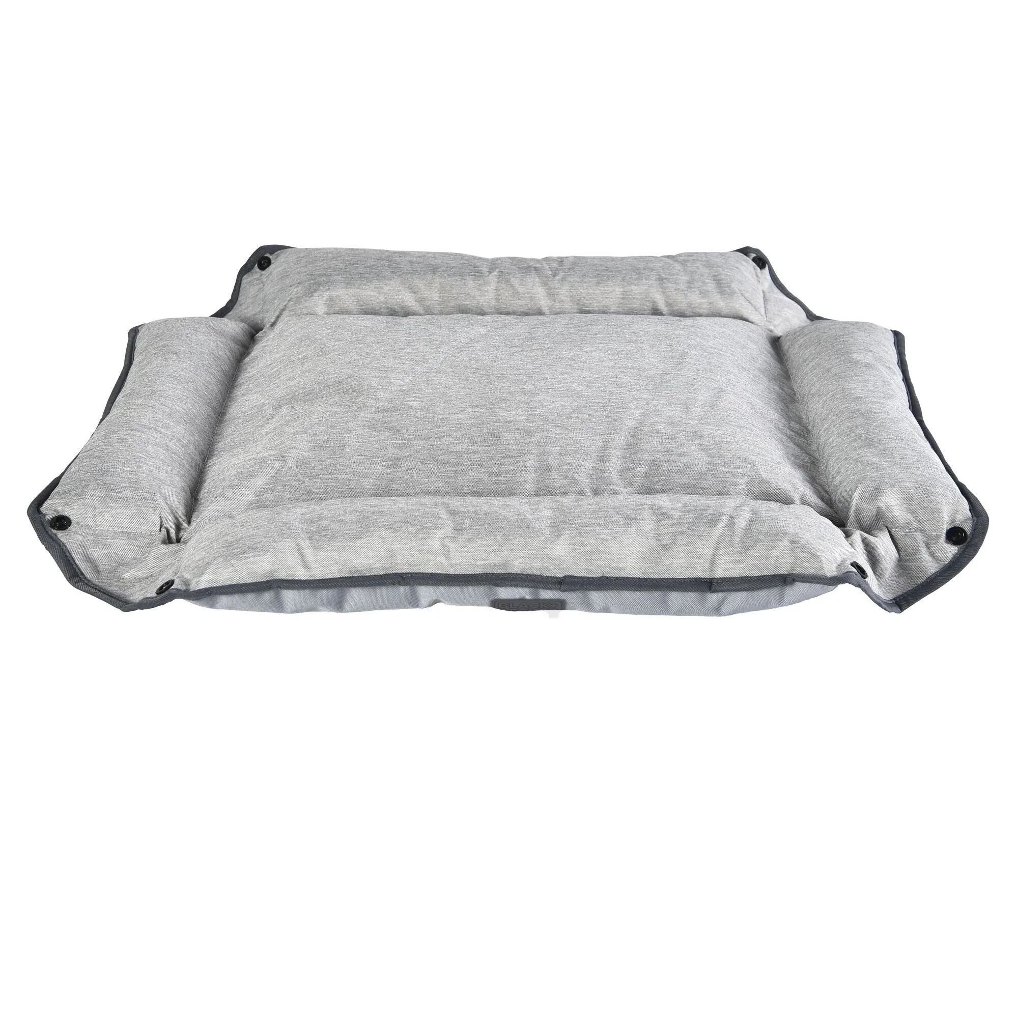 Grey Pet Premium Bed For Small Dogs, 24 X 16 X 3-Inch