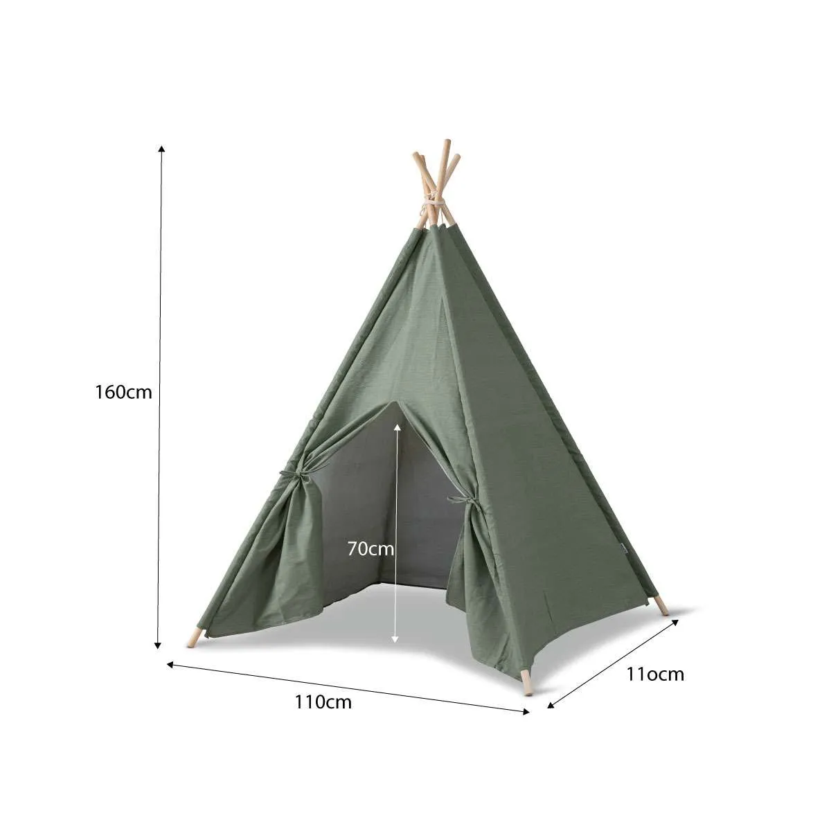 Henley Teepee - Khaki