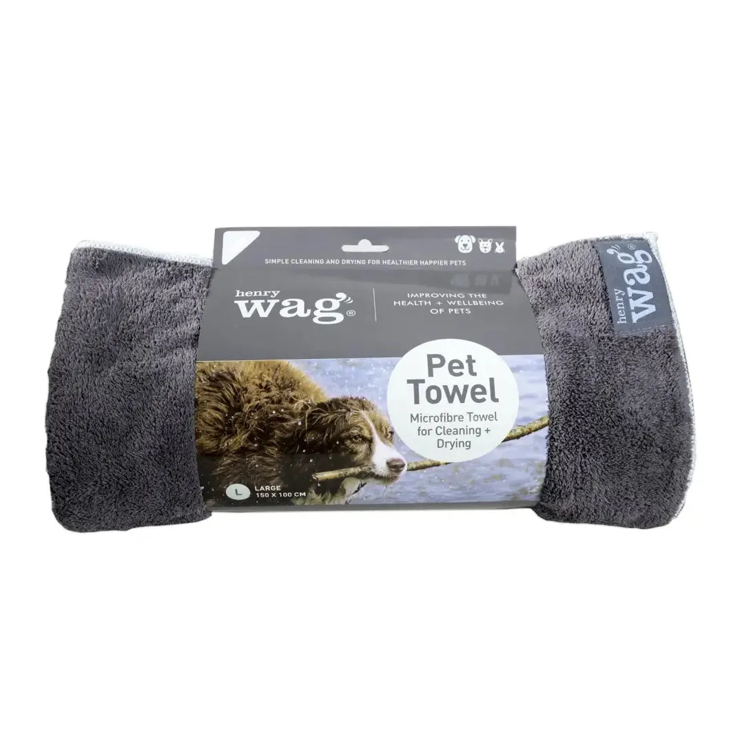 Henry Wag Microfibre Cleaning Towel