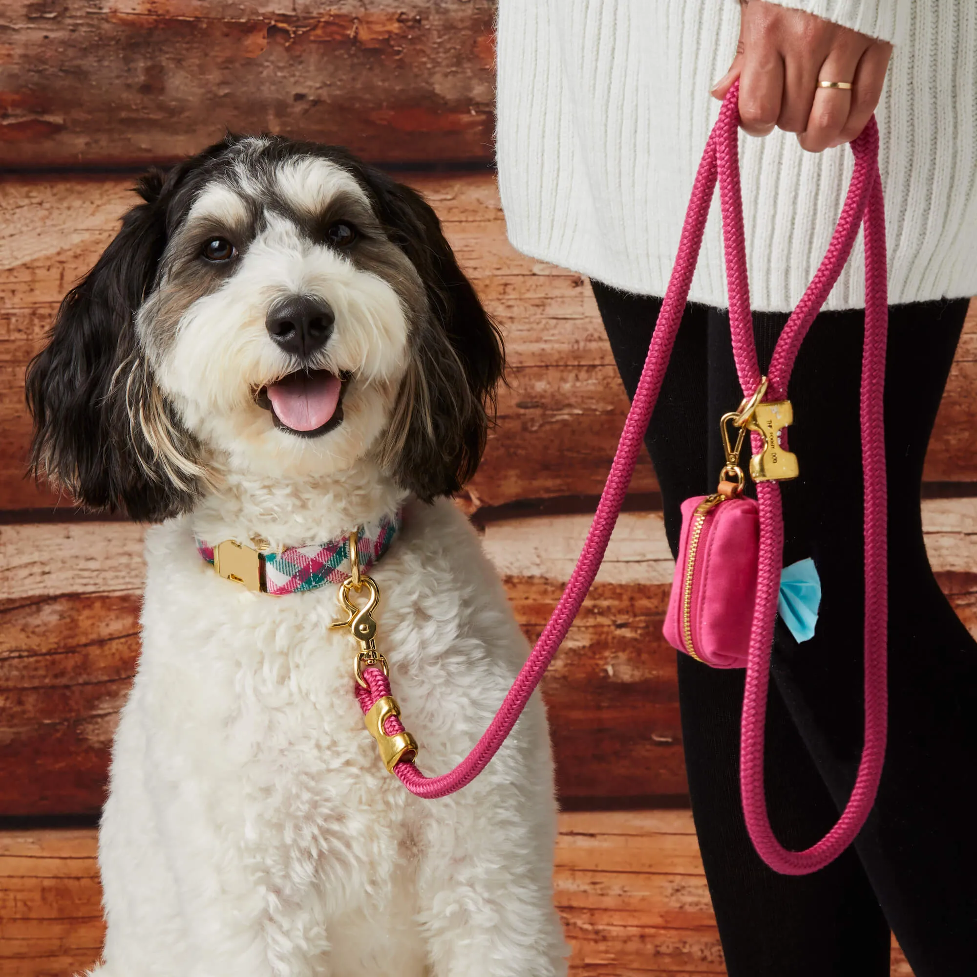 Hot Pink Marine Rope Dog Leash