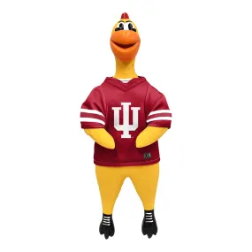 Indiana Hoosiers Pet Rubber Chicken Toy