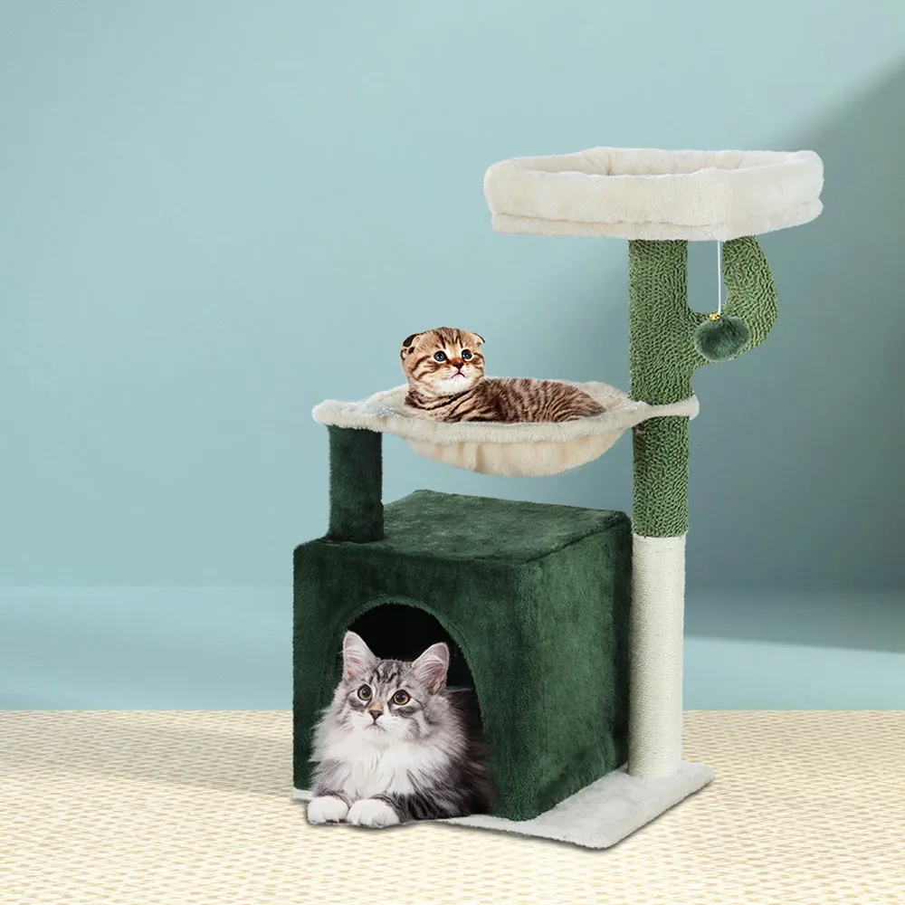 i.Pet Cat Tree Tower Scratching Post Scratcher Wood Condo Bed Toys House 78cm