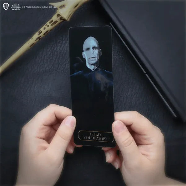 Lord Voldemort Wand Pen with Stand & Lenticular Bookmark