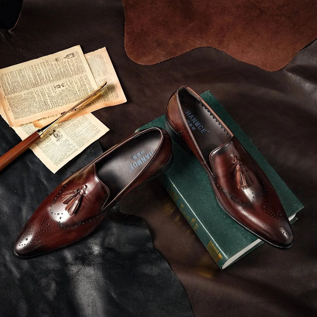 Men's Footwear Leather Shoes - Handcrafted Design, Premium Quality