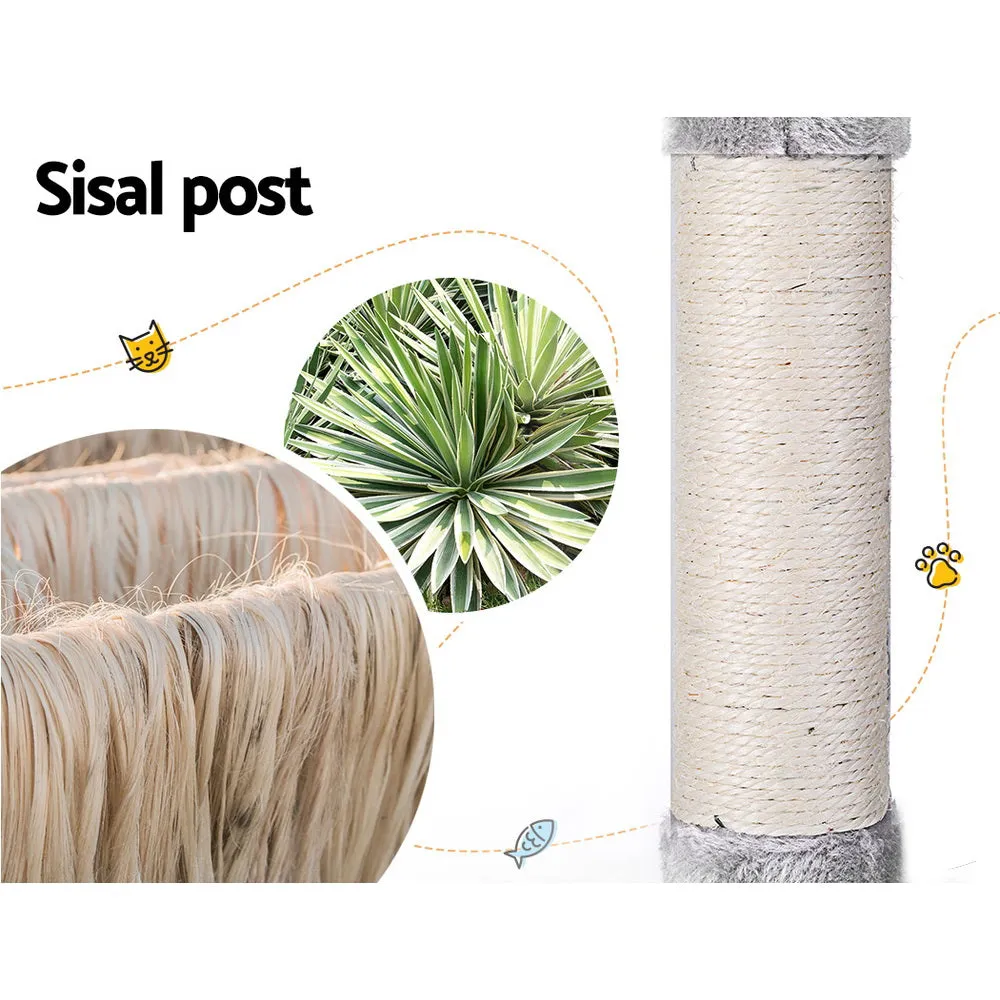 Multi-Level Cat Tree Tower, Sisal Posts, Plush Condo - i.Pet