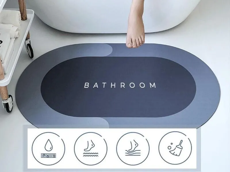 Multifunctional Water Absorbent Floor Mat