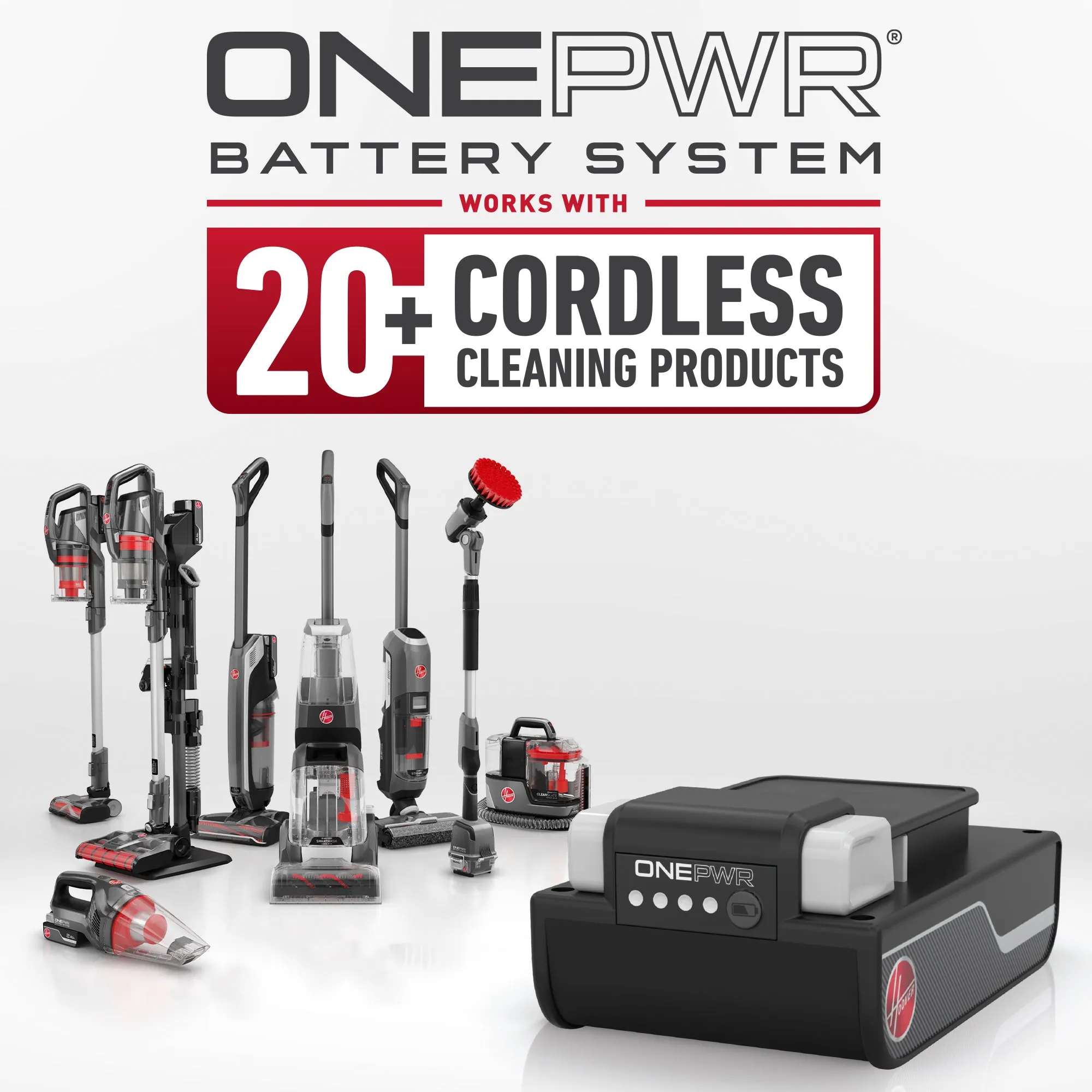 ONEPWR Emerge Complete with All-Terrain Dual Brush Roll Nozzle Stick Vacuum