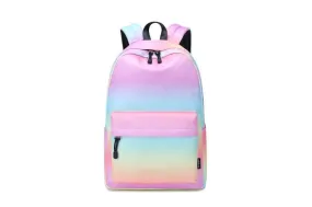 Pastel Rainbow School Bag Backpack