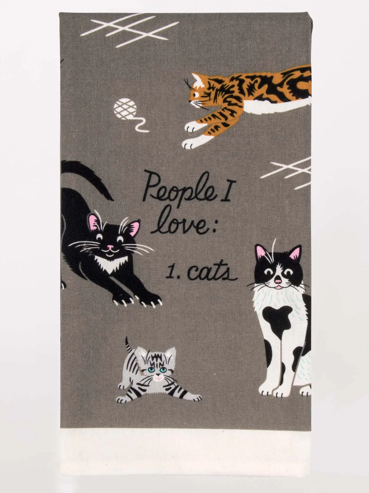 People I Love: Cats Dish Towel