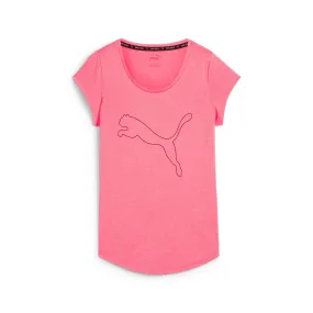 PERFORMANCE HEATHER CAT TEE W A-RUNNING/TRAINING Women