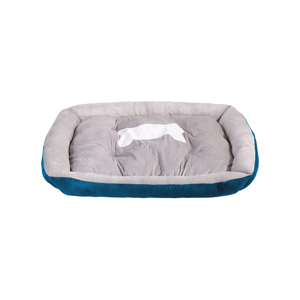 Pet Bed Dog Beds Bedding Mattress Mat Cushion Soft Pad Pads Mats M Navy