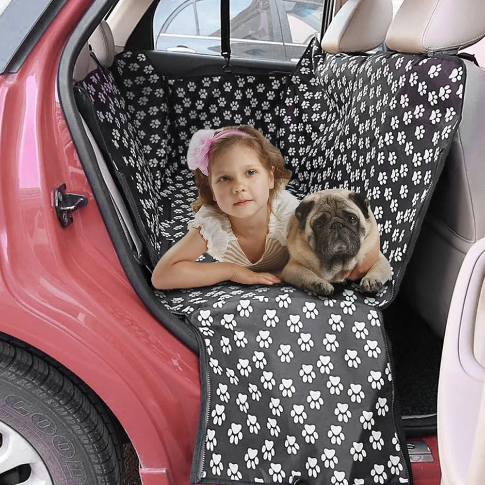 Pet carriers Oxford Fabric Car Pet Seat Cover Dog Car Back Seat Carrier Waterproof Pet Hammock Cushion Protector