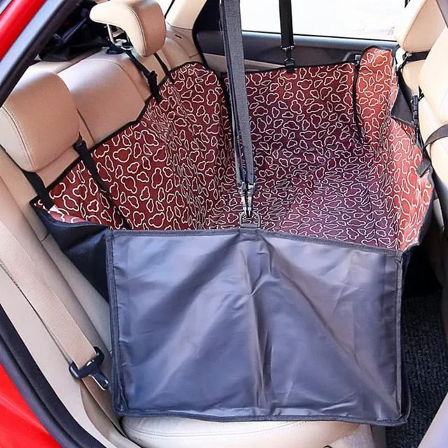 Pet carriers Oxford Fabric Car Pet Seat Cover Dog Car Back Seat Carrier Waterproof Pet Hammock Cushion Protector