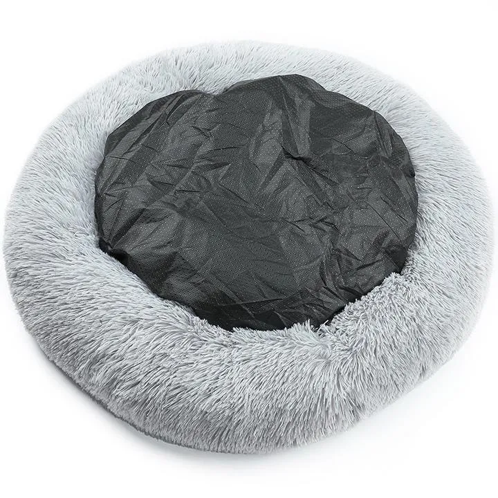 Pet Dog/Cat Soft Plush Round Cushion Bed 60cm