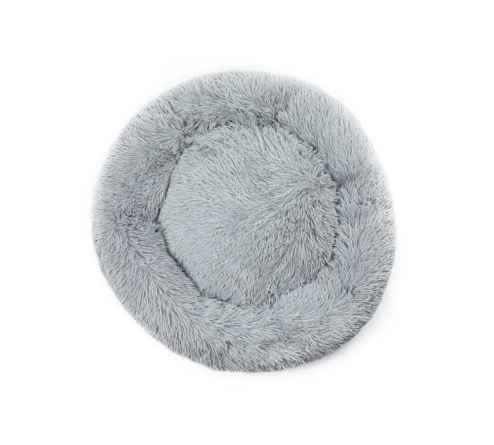 Pet Dog/Cat Soft Plush Round Cushion Bed 80cm