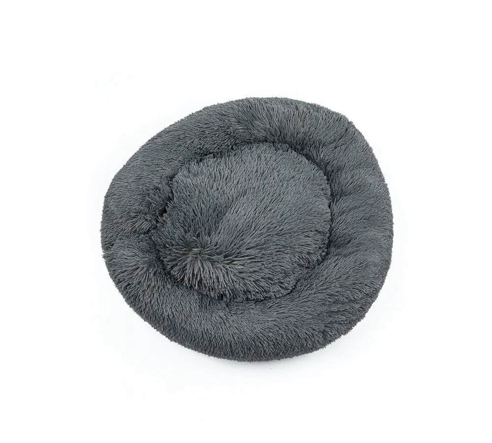 Pet Dog/Cat Soft Plush Round Cushion Bed 80cm