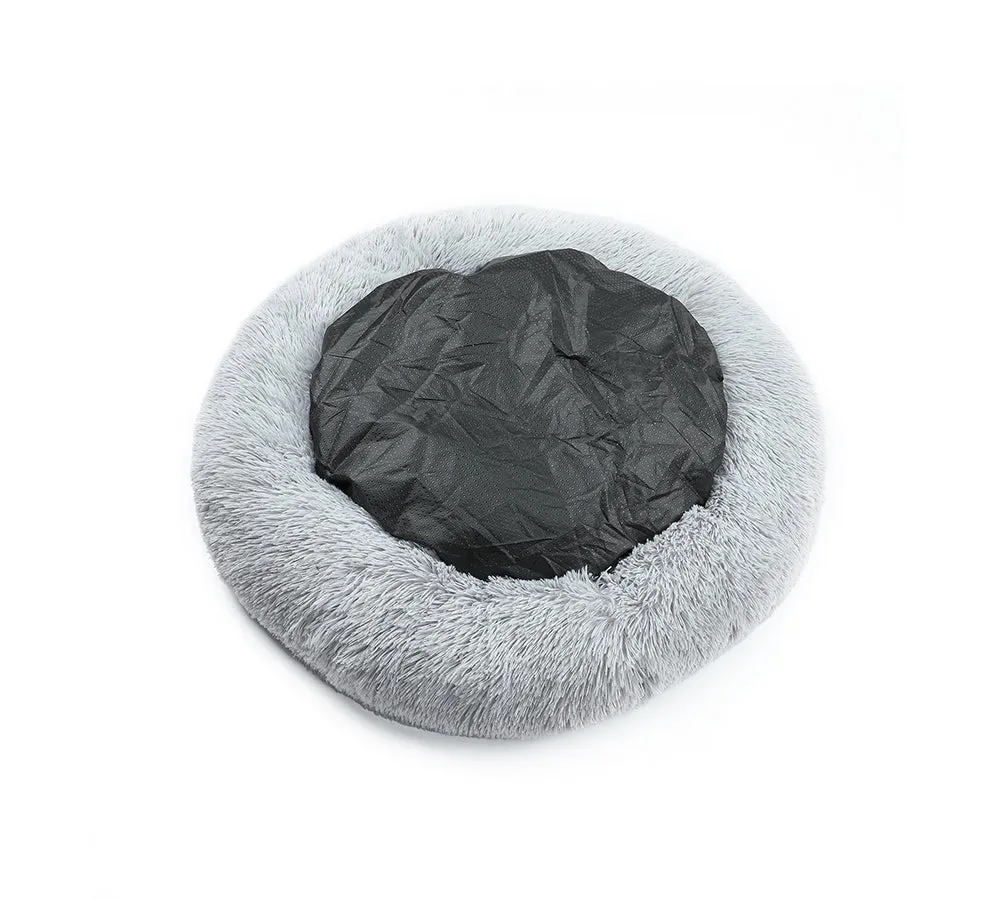 Pet Dog/Cat Soft Plush Round Cushion Bed 80cm