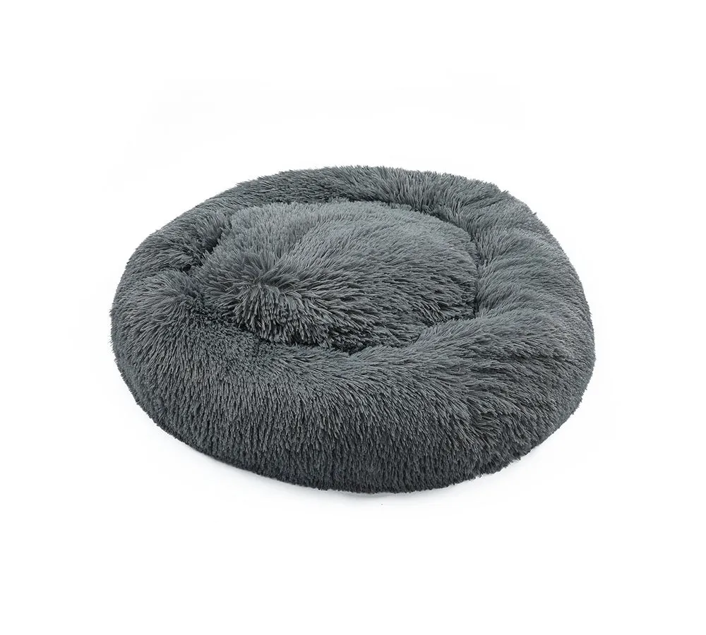 Pet Dog/Cat Soft Plush Round Cushion Bed 80cm