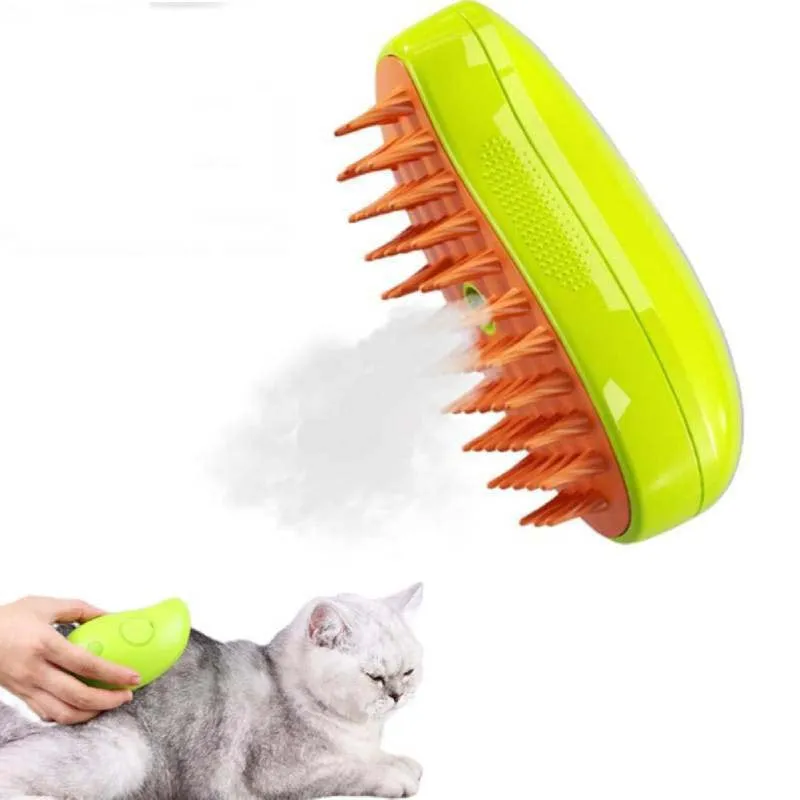 Pet Paws 3 In 1 Mist Pet Brush