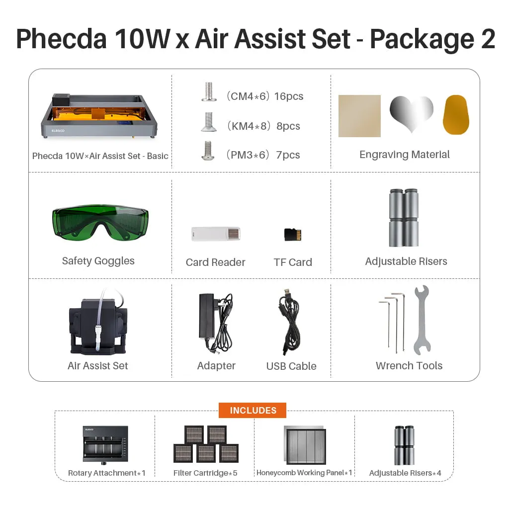 Phecda Laser Engraver & Cutter