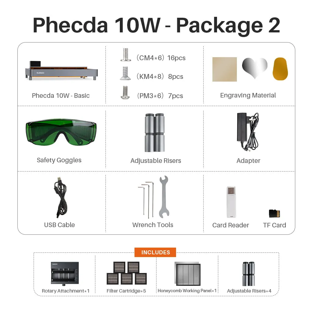 Phecda Laser Engraver & Cutter