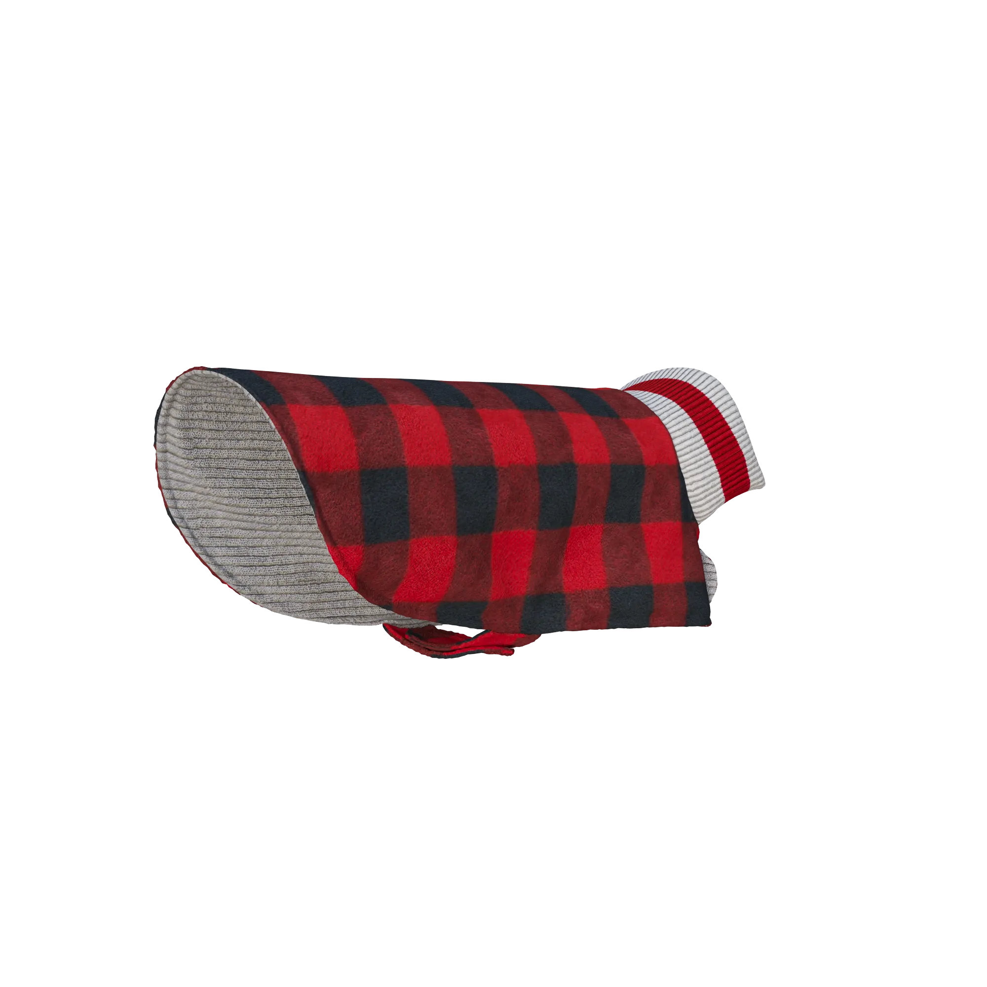 Pook Pooch Reversible - Red Polar Fleece & Wool