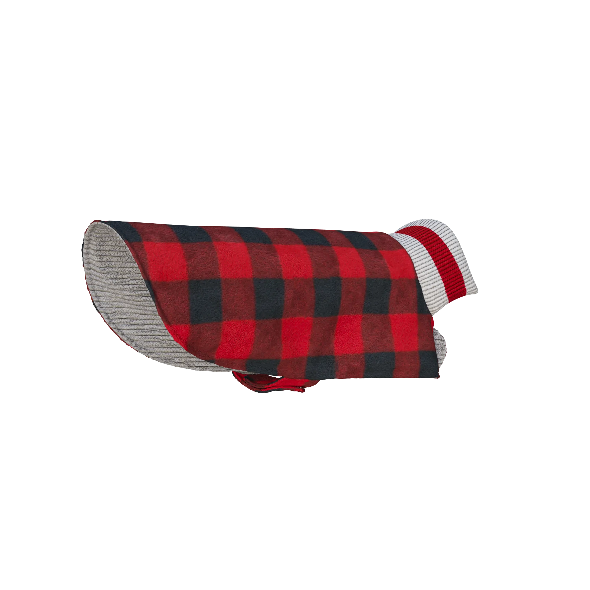 Pook Pooch Reversible - Red Polar Fleece & Wool