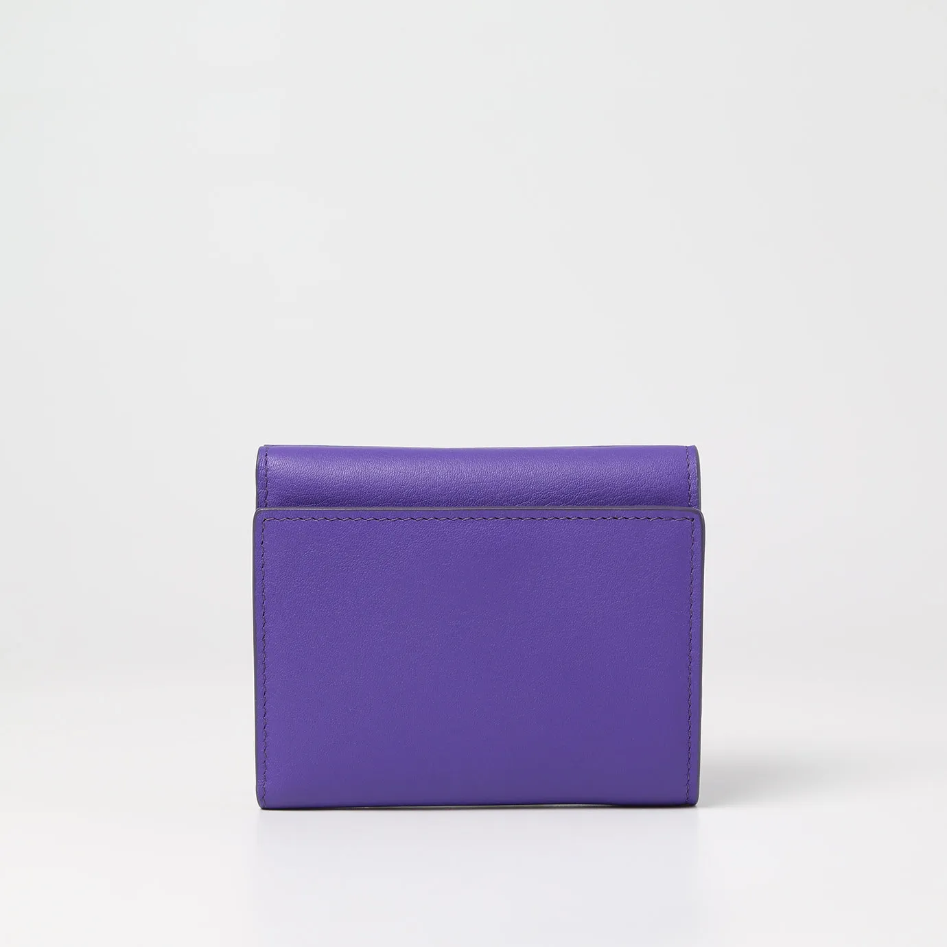 Portefeuille Compact à Trois Volets - Violet