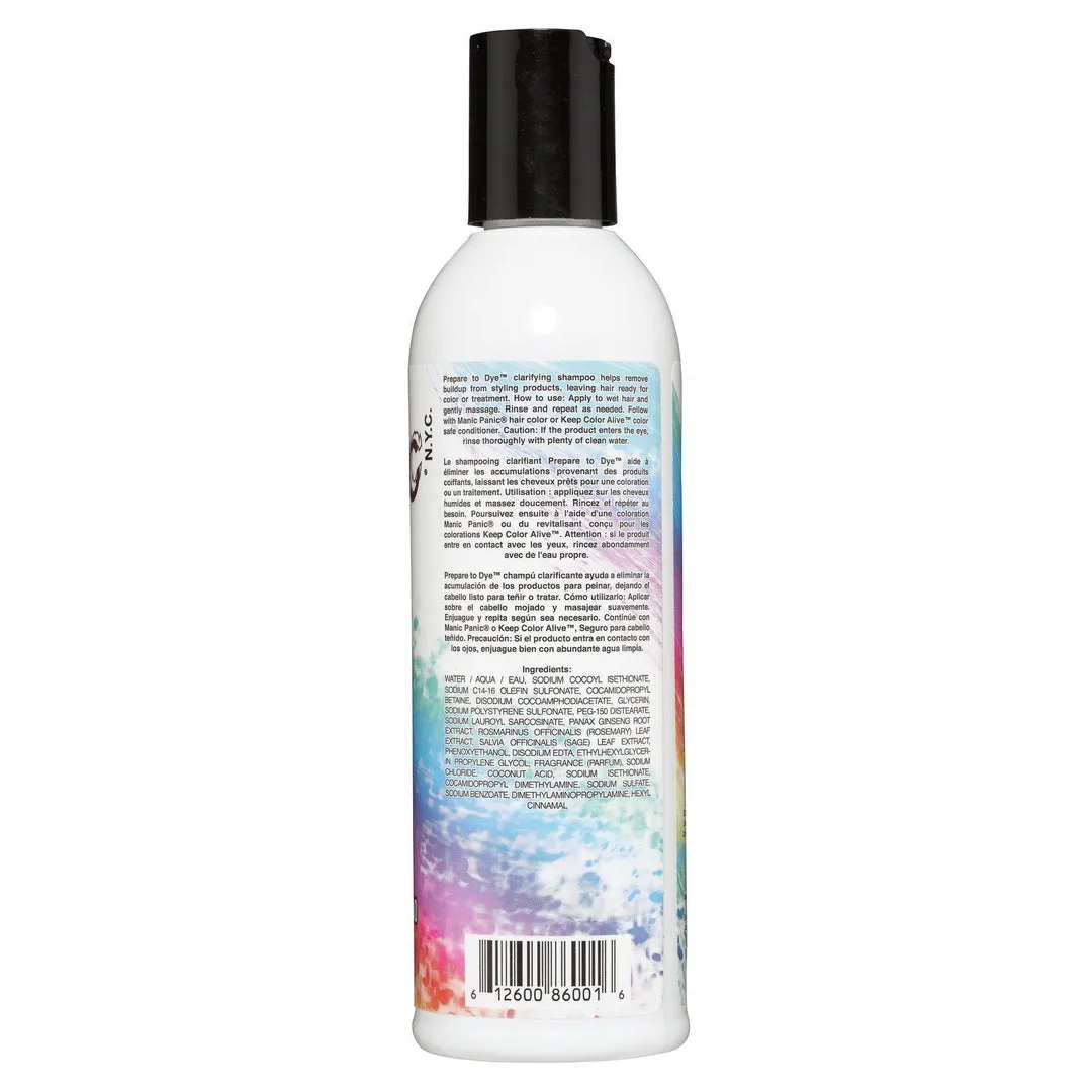 Prepare To Dye® / Clarifying Shampoo 8oz