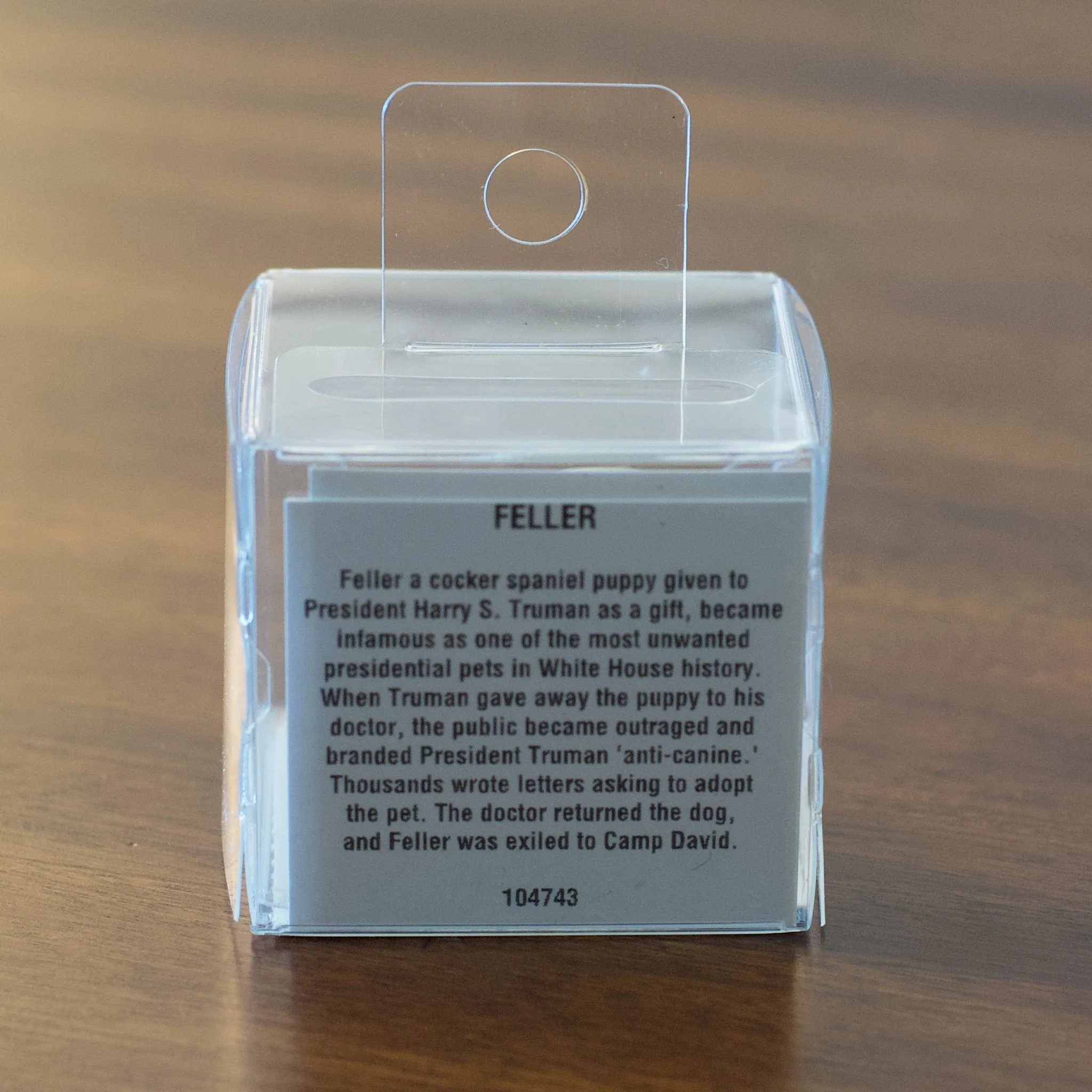 Presidential Pet Figurine: Feller